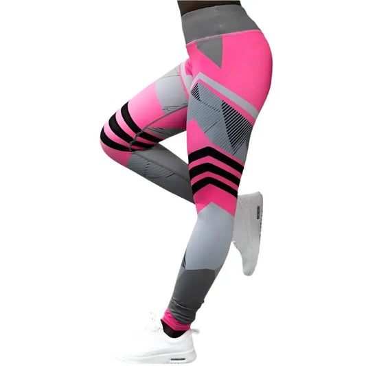 High-Waisted, Plus-Size Fitness Leggings