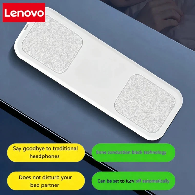 Lenovo Bone Conduction Sleep Speaker Bluetooth Speaker Under Pillow Bluetooth Speaker Sleep Device Sleep Aid Headphones