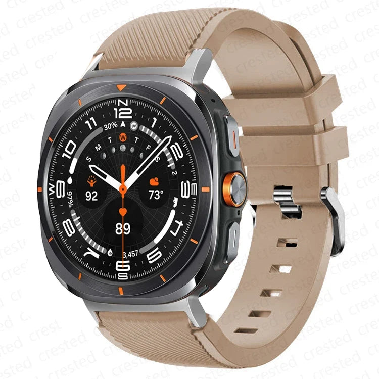 Samsung Galaxy Watch Ultra, 7, 6, 5 & FE Silicone Sport Band