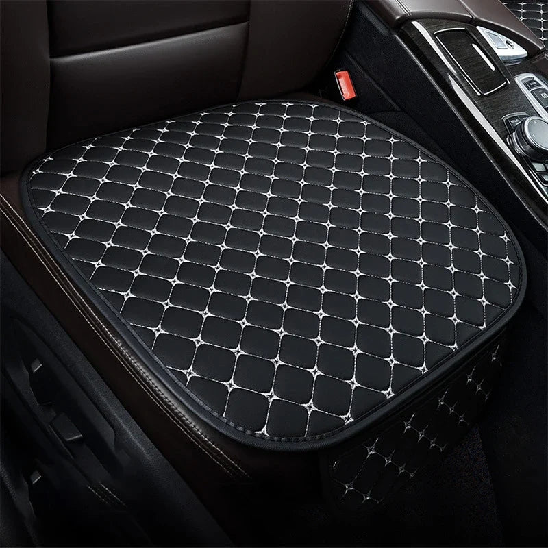 New Pu Leather Car Seat Cover Seat Back Cushion Minimalism Seat Cushion Universal Wear-resistant and Durable Four Seasons