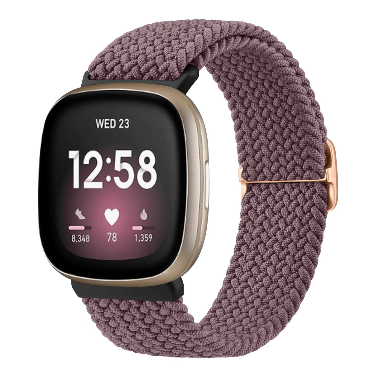 Fitbit Versa 4, Versa 3, Sense 2 & Sense Stretch Braided Loop Band