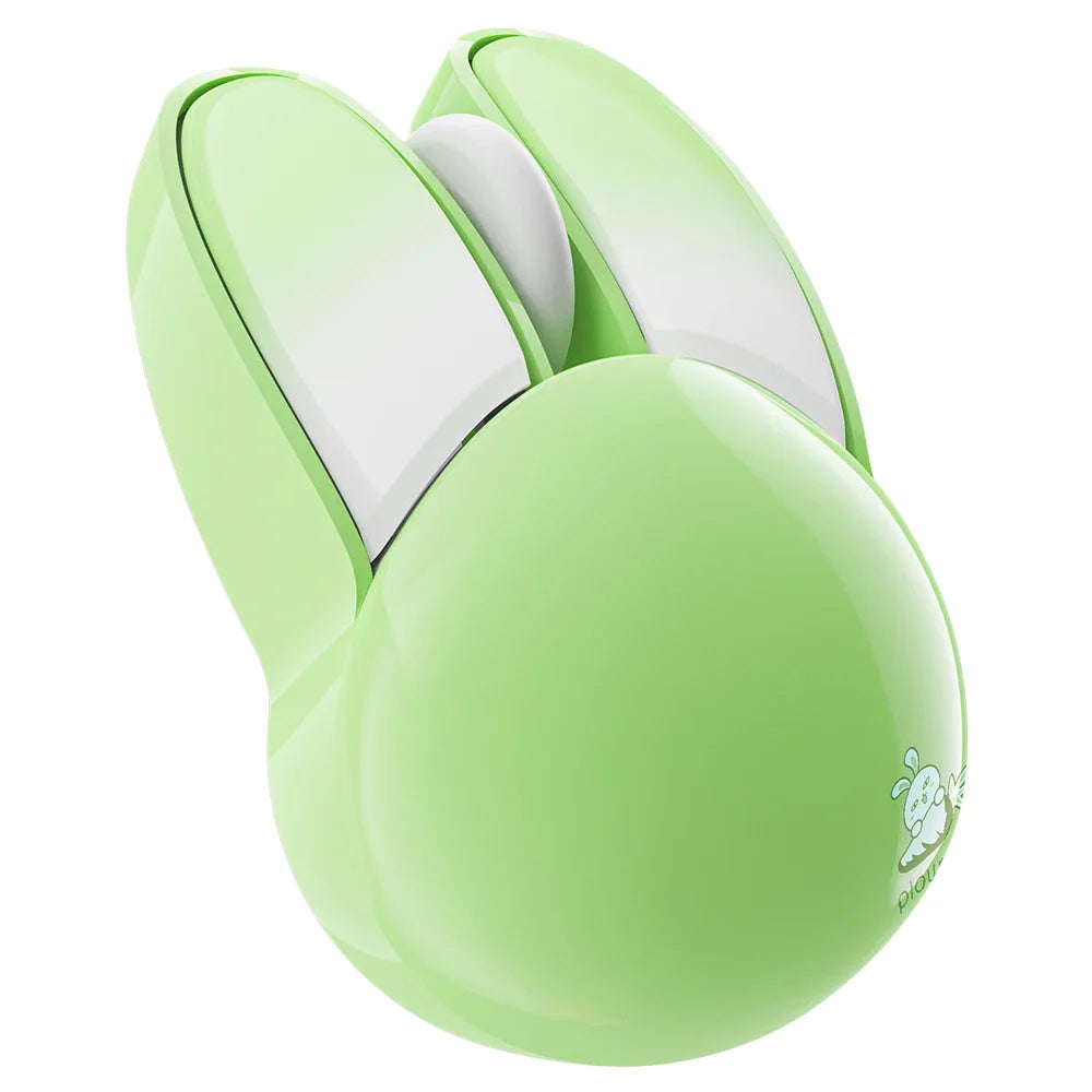 Ratón de computadora inalámbrico con diseño de conejo