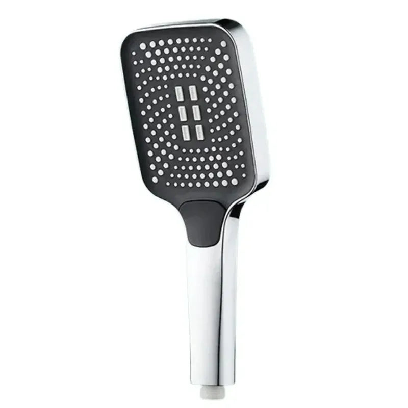 Adjustable 3-Mode High Pressure Shower Head Large Flow Water Saving Rainfall Shower Mixer Bathroom Accessory