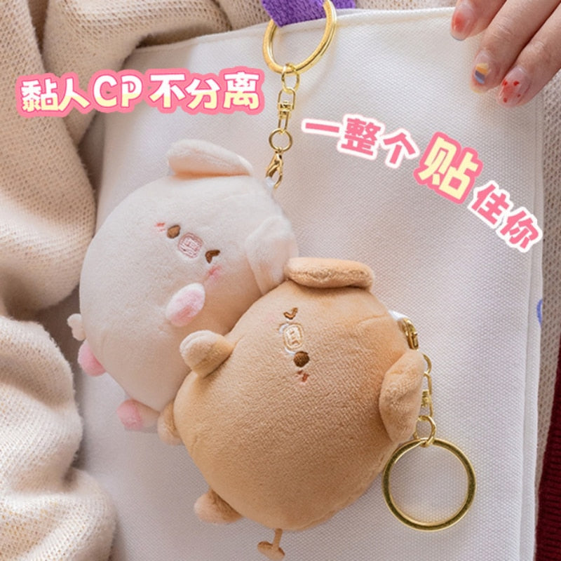 Llaveros de peluche magnéticos