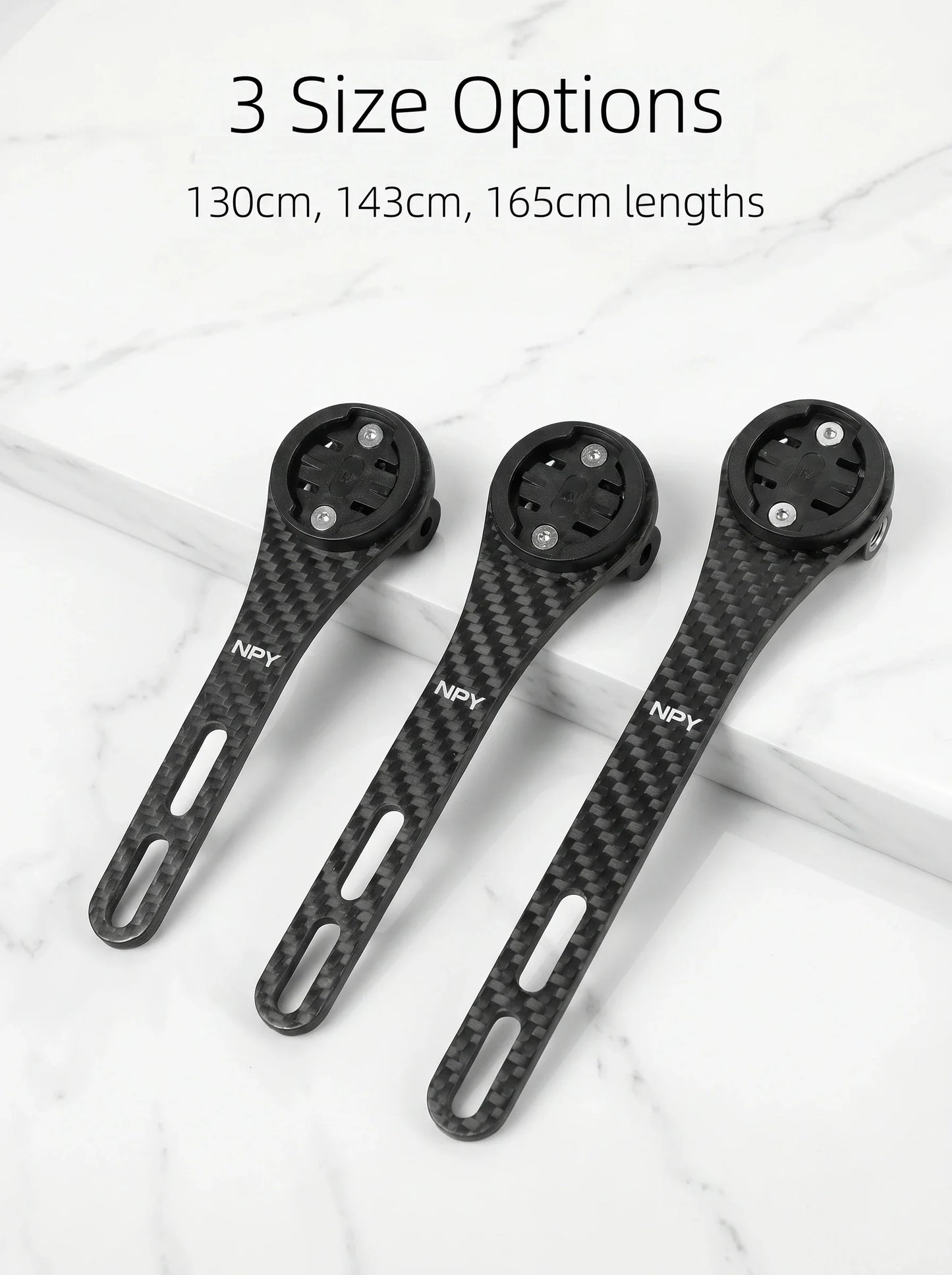 NPY Carbon Fiber Speedometer Holder Integrated Handlebar Mount For Wahoo/Bryton/Garmin Speedometer Mount Bicycle Accessories