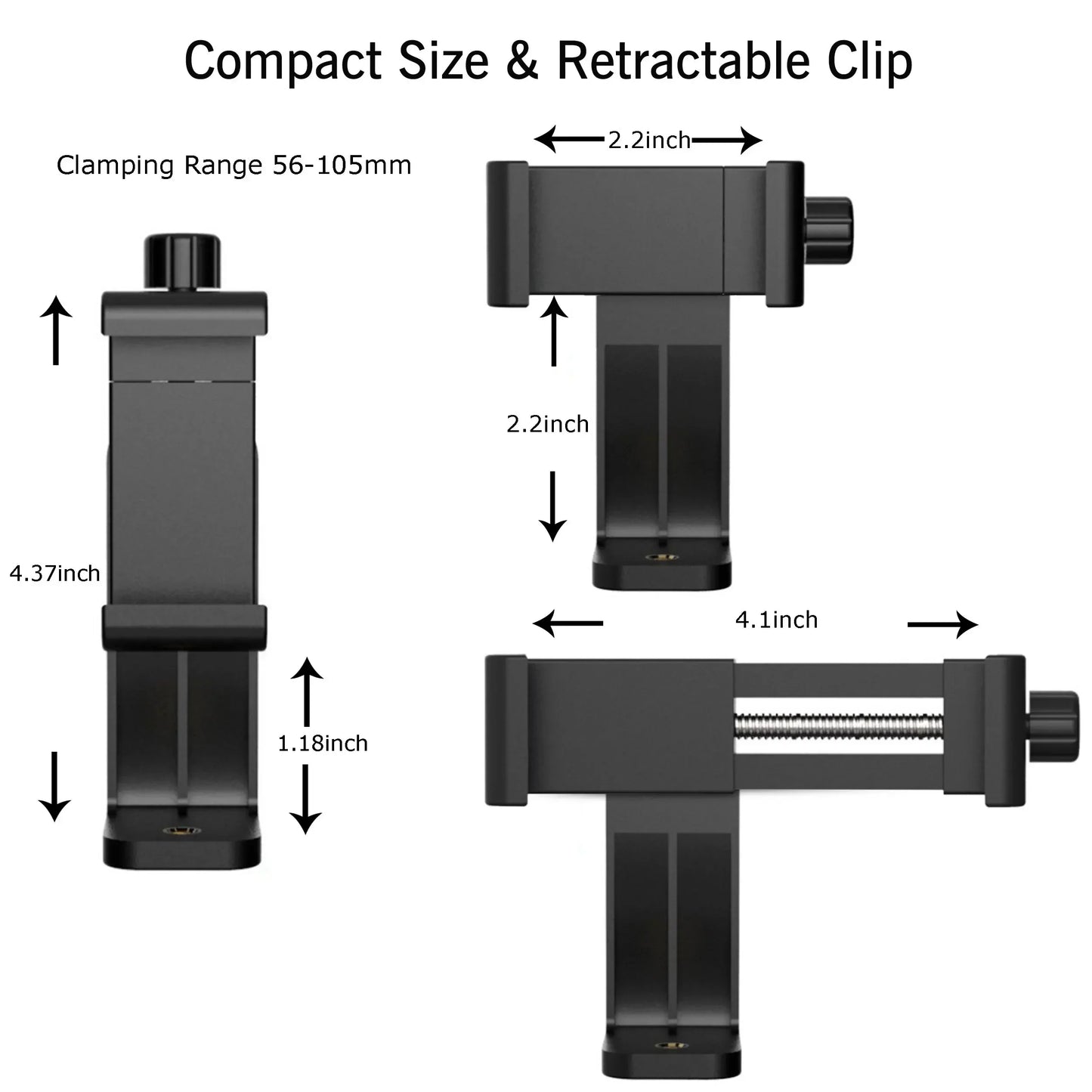 Phone Holder Portable Tripod Foldable Desktop Mobile Phone Stand Rotatable Selfie Holding Live Video Camera Stabilizer Bracke