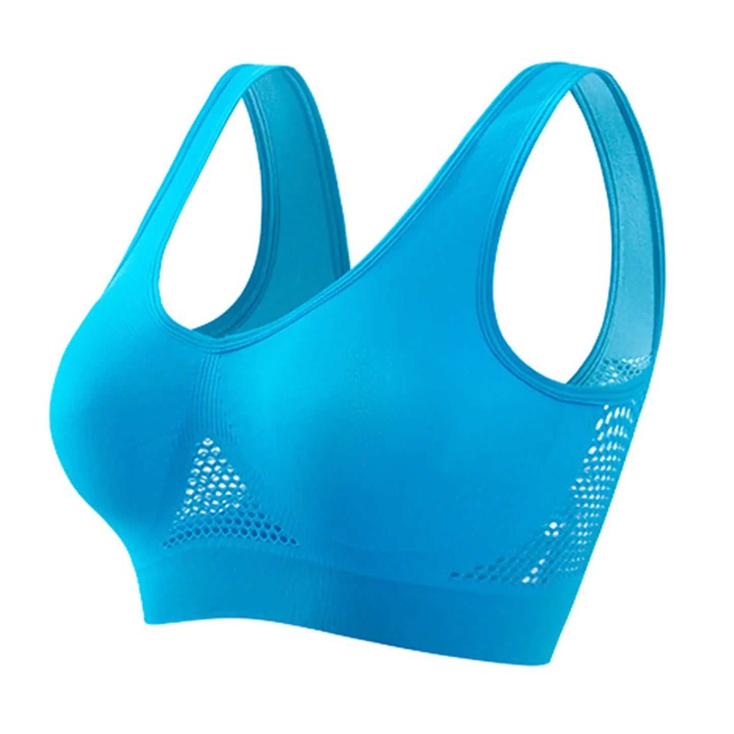 Women Anti-sagging Yoga Sports Bra High-Impact Fitness Tank Top