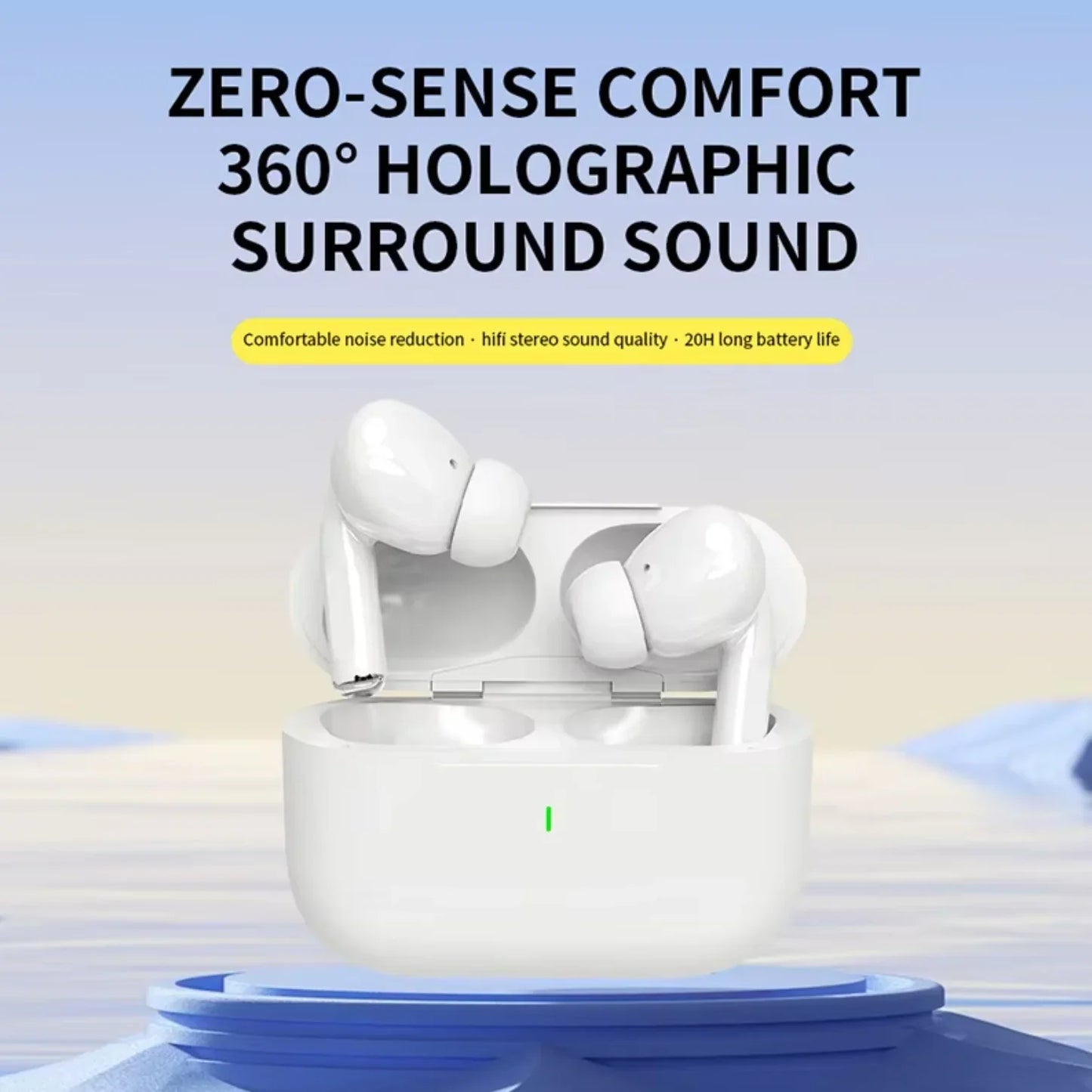 UEESFIT A5 Bluetooth Earphone ENC Mini Wireless Earbuds Active Noise Cancelling Sport Headsets Game Headphone For All Smartphone