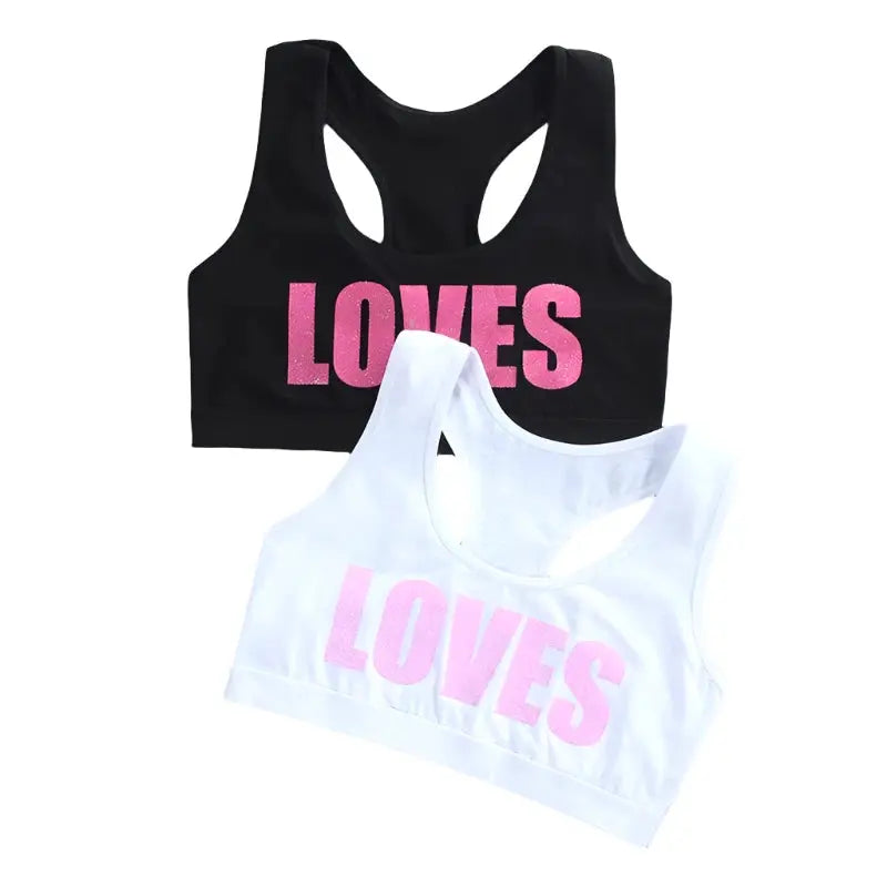 Cotton Training Bras for Growing Girls, Ages 8-18