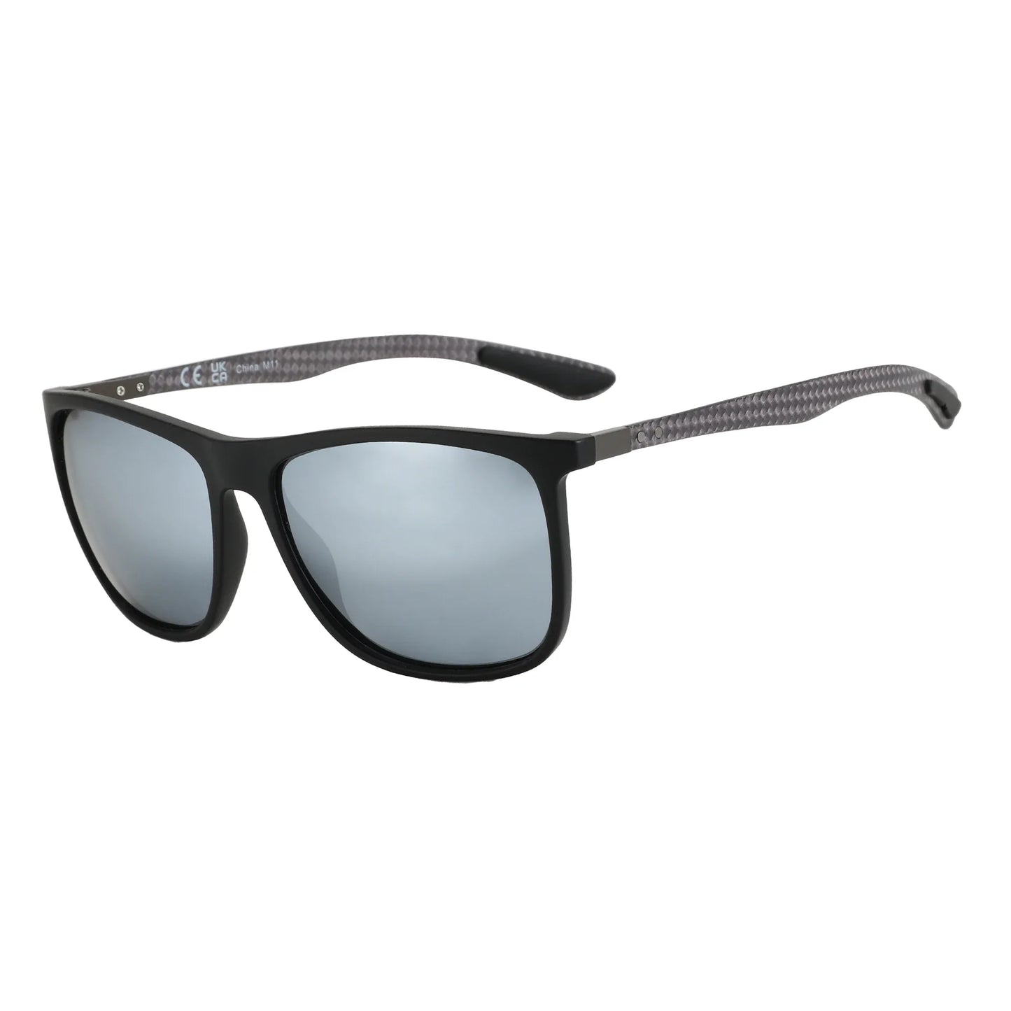 ZENOTTIC Square Polarized Sunglasses for Men Ultralight Carbon Fiber Sun Glasses Driving Fishing Golf Sports UV400 Protection