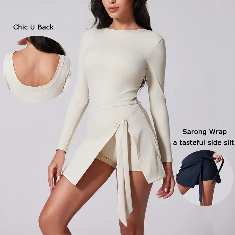 VITALINOVO AllureFlex Vestido Deportivo Elegante para Mujer