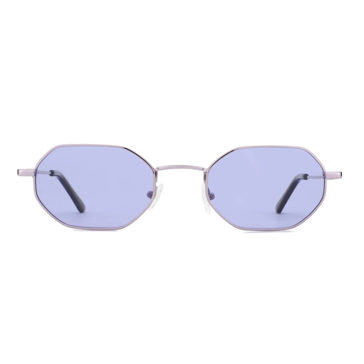 ZENOTTIC Retro Small Polygon Polarized Sunglasses Women Metal UV400 Sun Glasses Men Anti-Glare UV400 Goggles Driving Eyewear