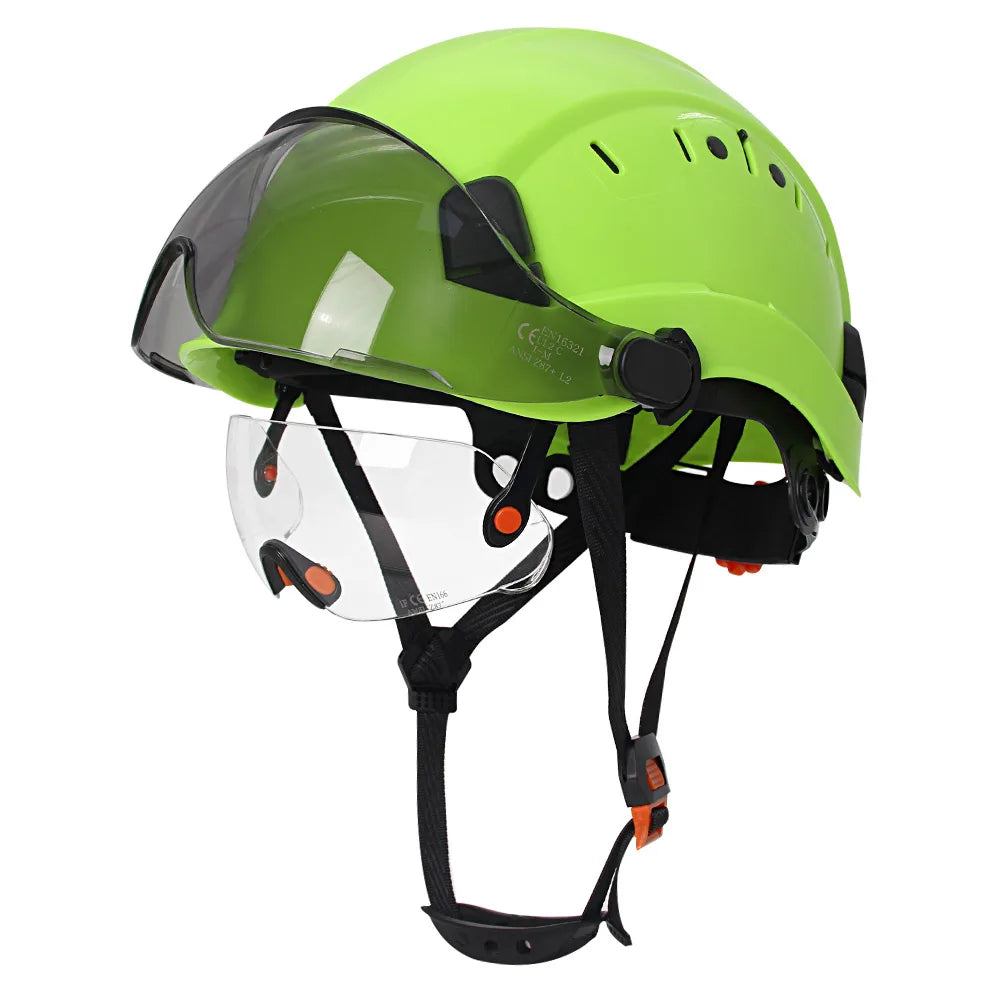 Enhanced Protection: Double Goggle Safety Helmets