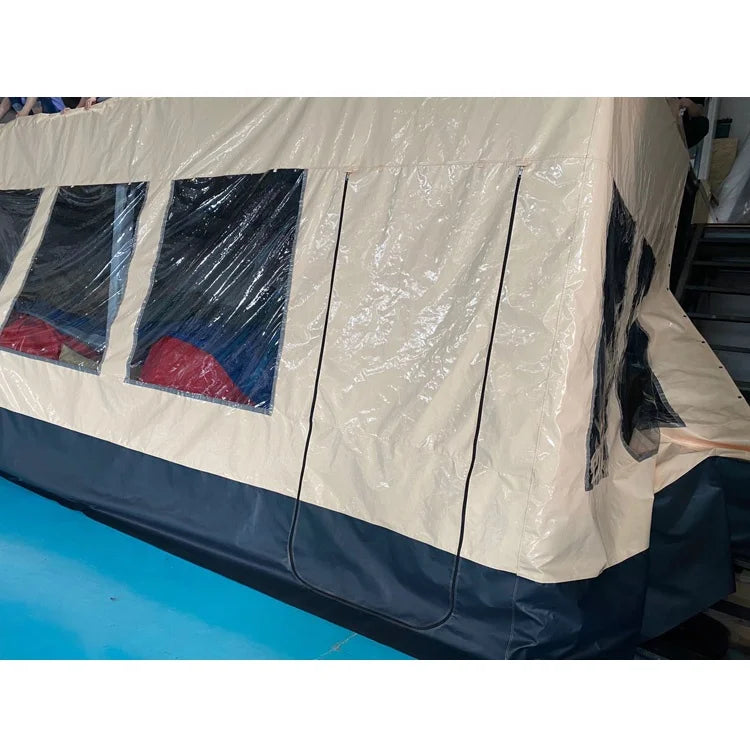 Outdoor 5-8 People Camping PVC RV Shade Tent Waterproof Windproof Mosquito Proof Awnings Tent For Car