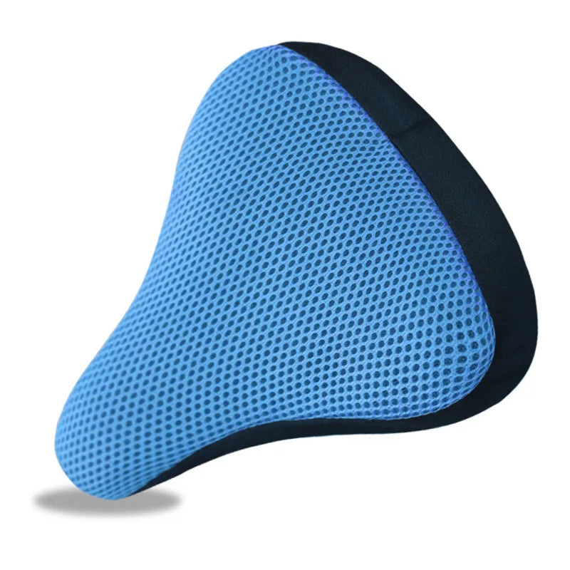 Soft, Breathable Bike Seat: 3D Silicone Cushion