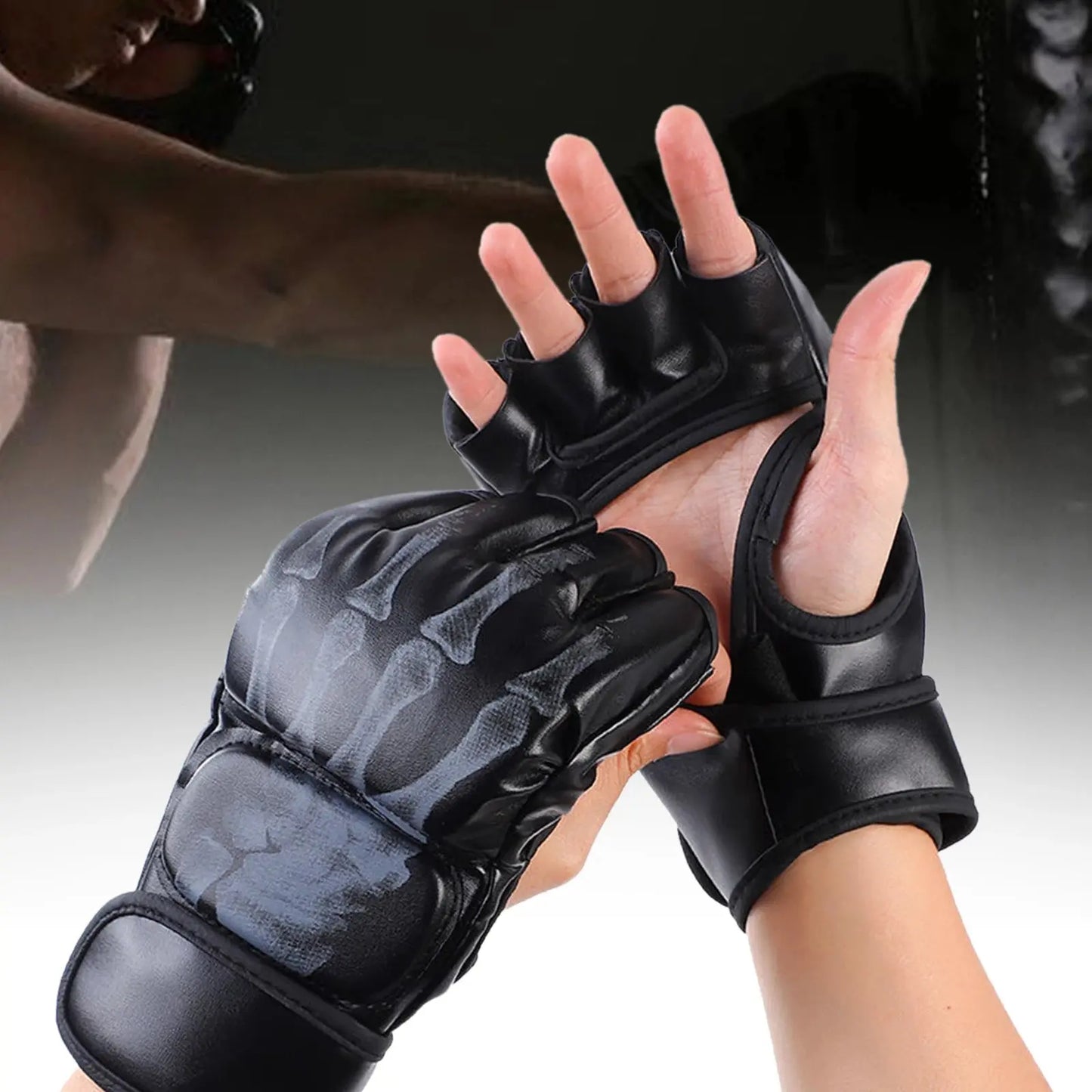 Kickboxing Gloves for Men  Women  and Kids   PU Leather