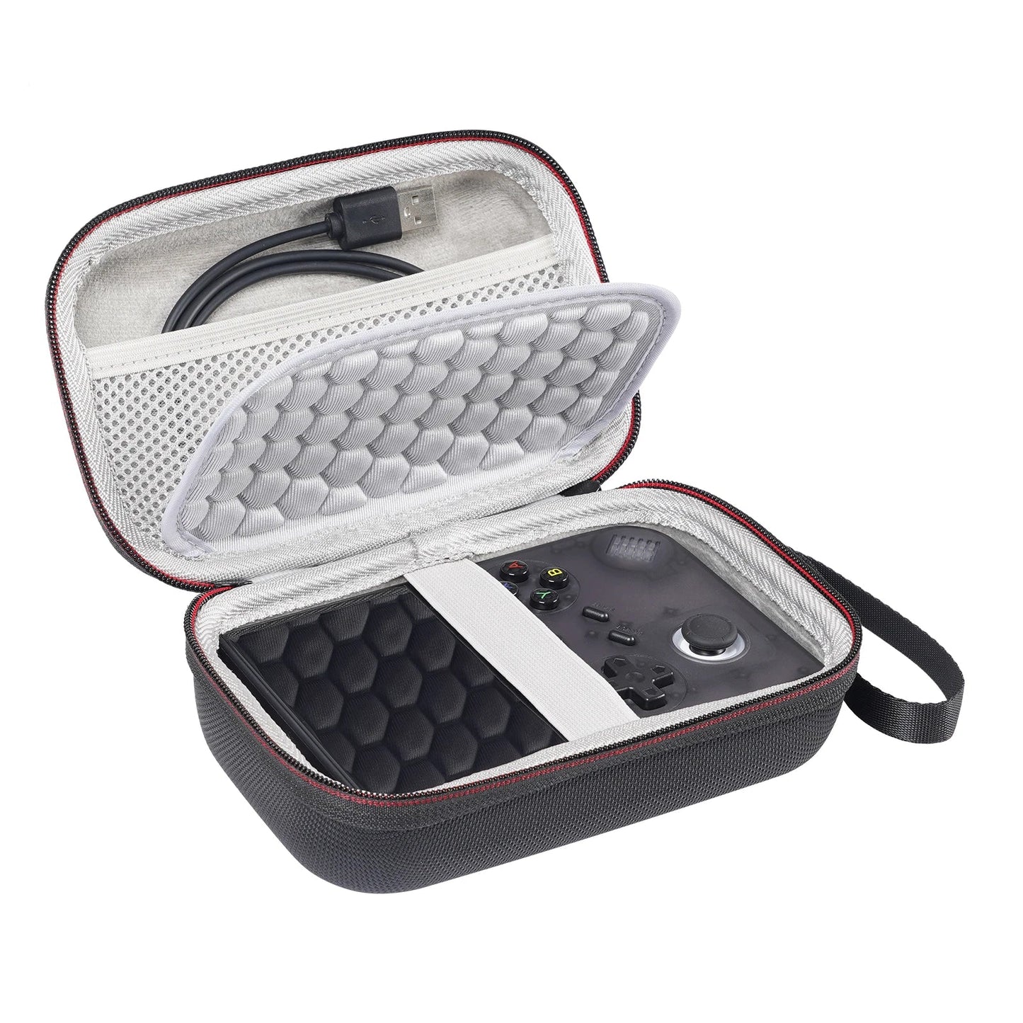 Portable Storage Hard Box Travel Carrying Case bag for Anbernic RG40XXV Retro Handheld Game Console