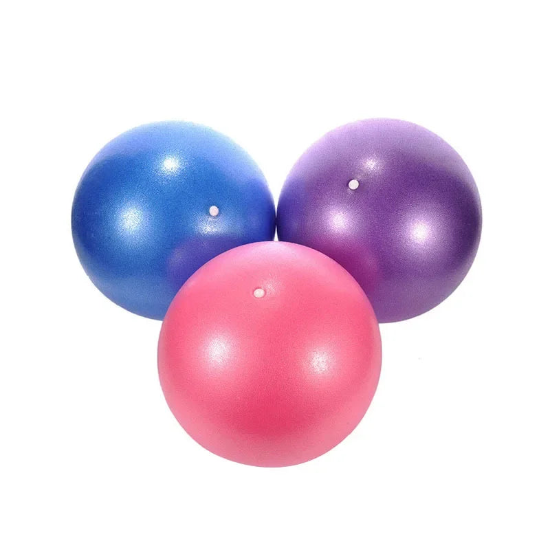 25cm Pelota de Yoga Ejercicio Gimnasio Fitness Pilates Entrenamiento de Equilibrio Core Pequeña de Interior