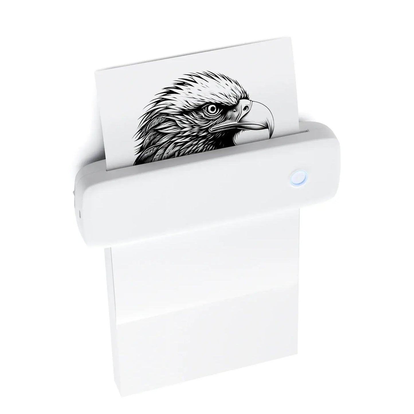 Portable Thermal Transfer Printer Wireless&USB Connect with Mobile Computer 56mm/77mm/107mm/210mm/216mm