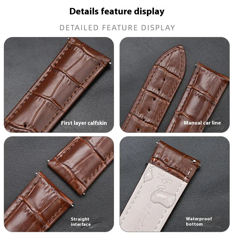Polar Vantage, Grit X & Ignite Croc-Embossed Leather Band