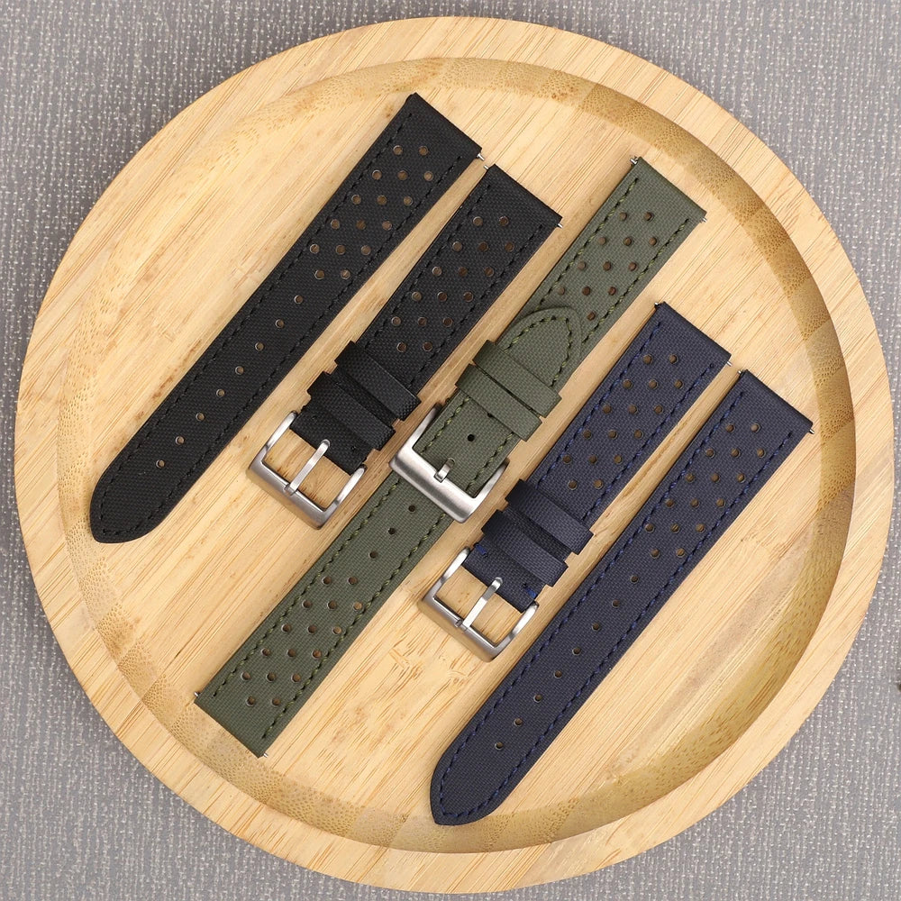 OnePlus Watch Perforated Sailcloth Rally Band