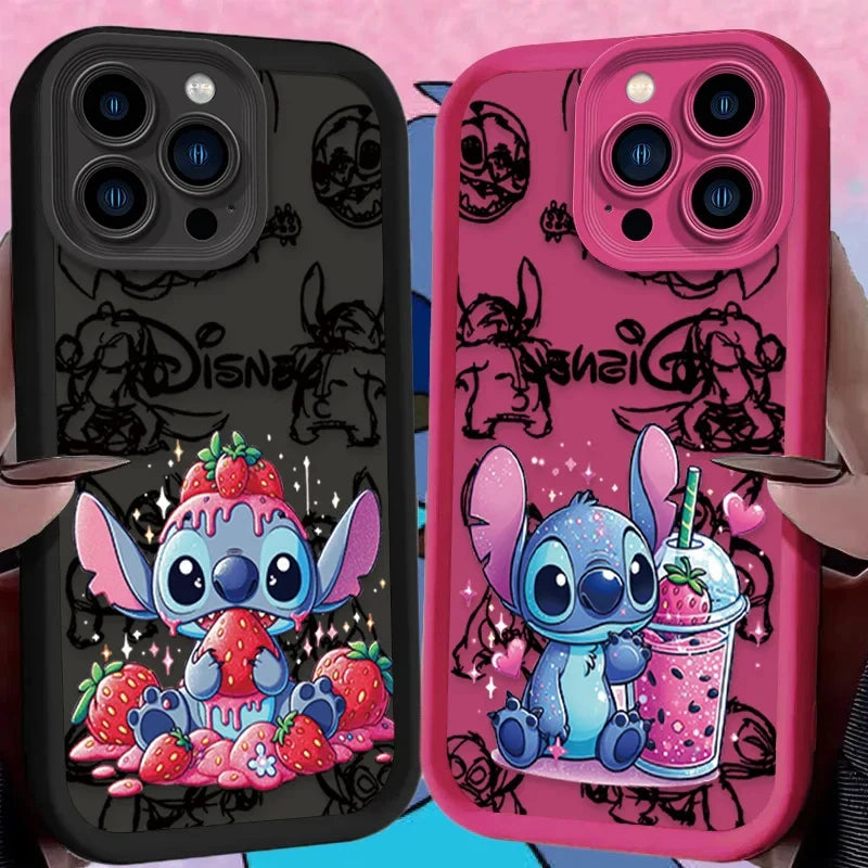 Disney Stitch Strawberry Cute Phone Case