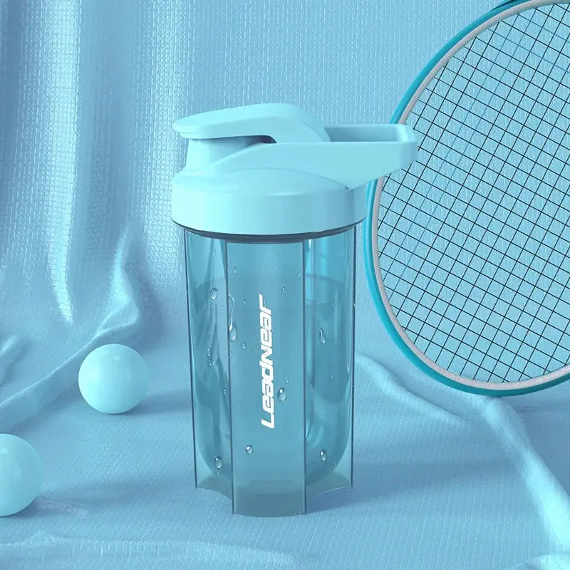 Portable Fitness Shaker Bottle with 500ml Capacity
