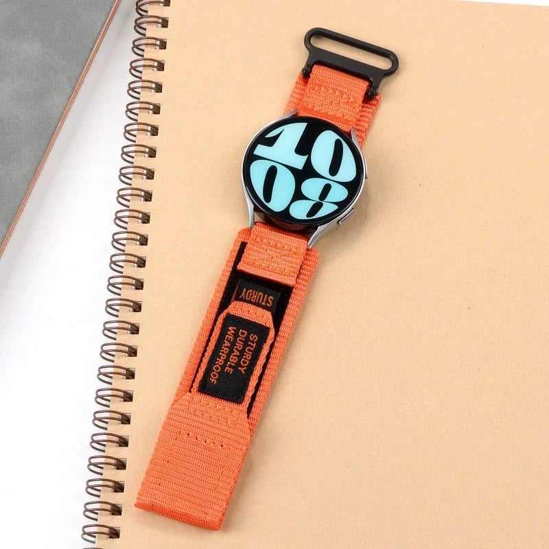 COROS PACE & APEX Nylon Sport Loop Band with Text Patch