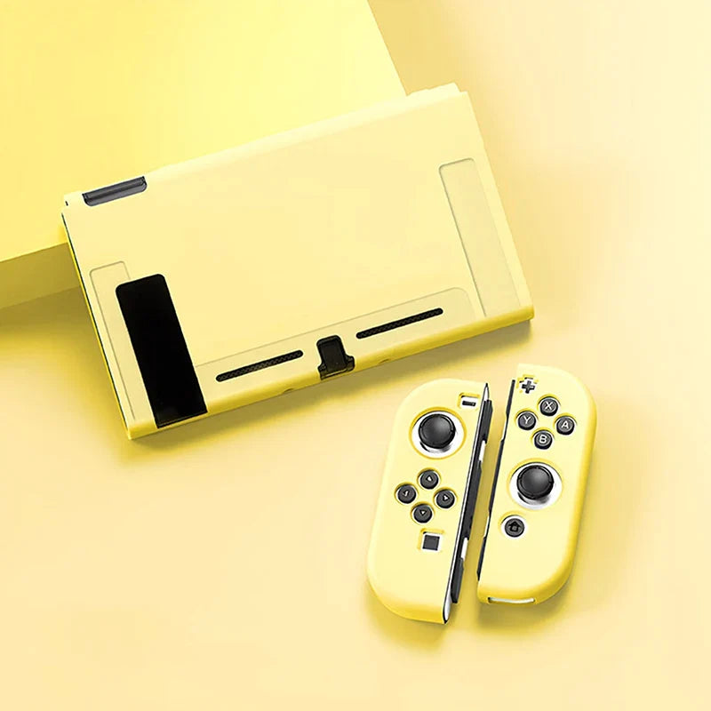 NEW SALE Protective Case Compatible With  Switch OLED Console And Joy-Cons, Switch Can Be Inserted In Dock With Shell
