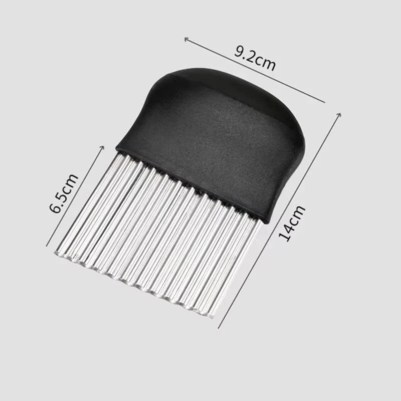 Stainless Steel Potato Chip Slicer And Wavy Crinkle Cutter French Fry Maker