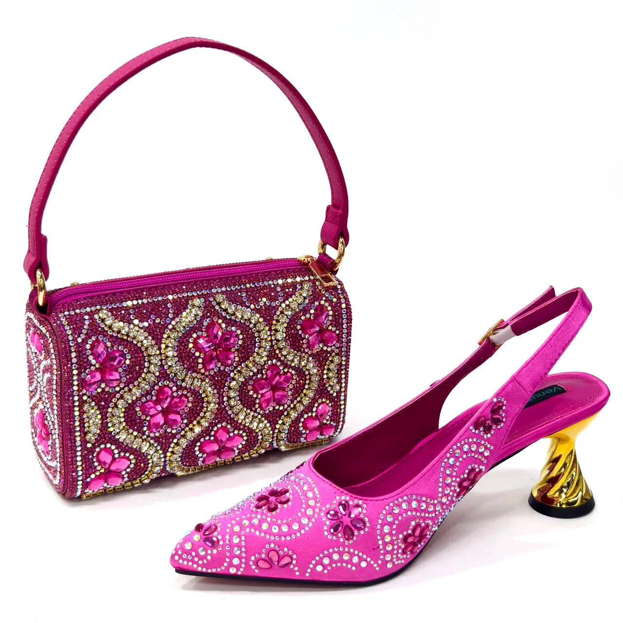 Conjuntos de Zapatos y Bolsos Italianos HDS1-2
