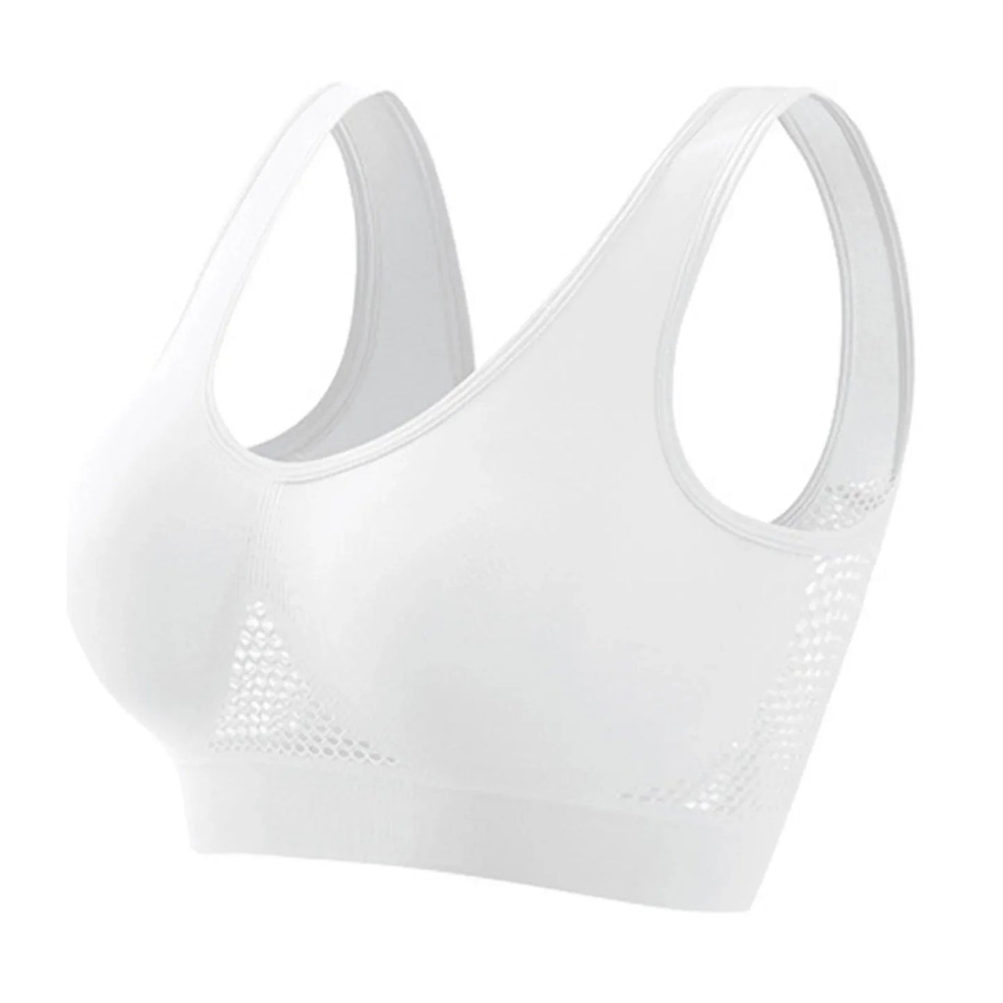 Women Anti-sagging Yoga Sports Bra High-Impact Fitness Tank Top