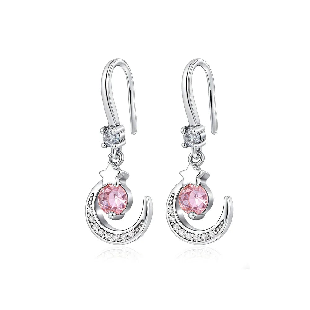 925 Silver Butterfly Cherry Stud Earrings | Fine Jewelry Gift for Women