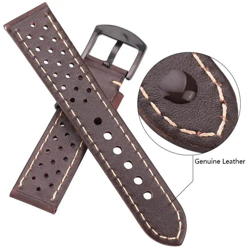 Huawei Watch & Watch GT Perforated Leather Rally Band