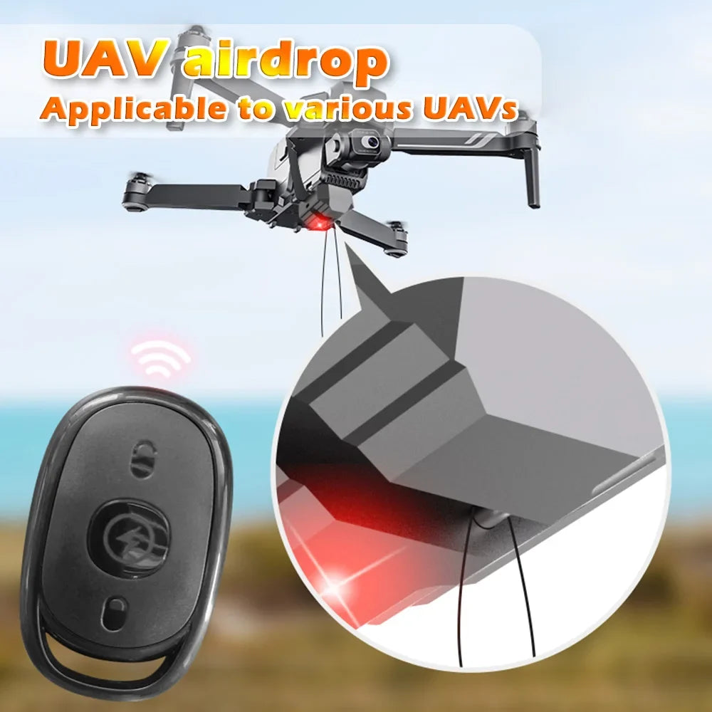 2.4 Remote Control General Payload Delivery Thrower Air Dropper Device