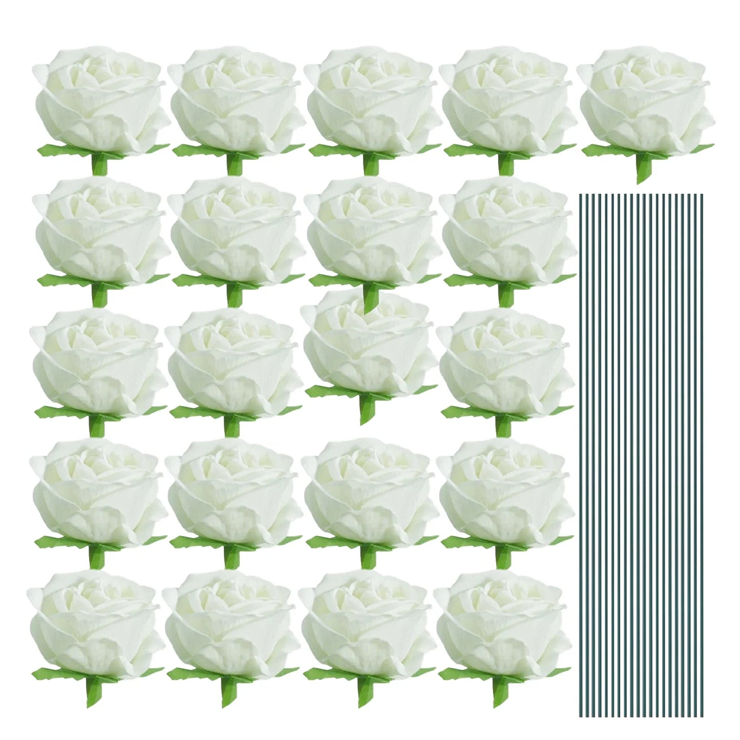 18-300pcs Artificial Rose Flowers Velvet Red Roses Artificial Flowers