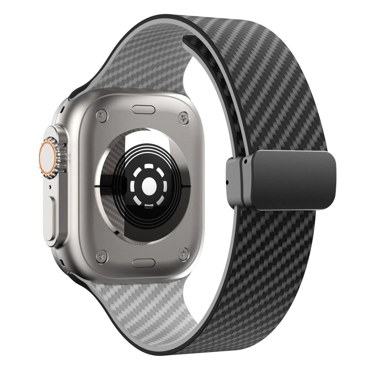 Apple Watch Silicone Strap - Magnetic Buckle, Durable Design