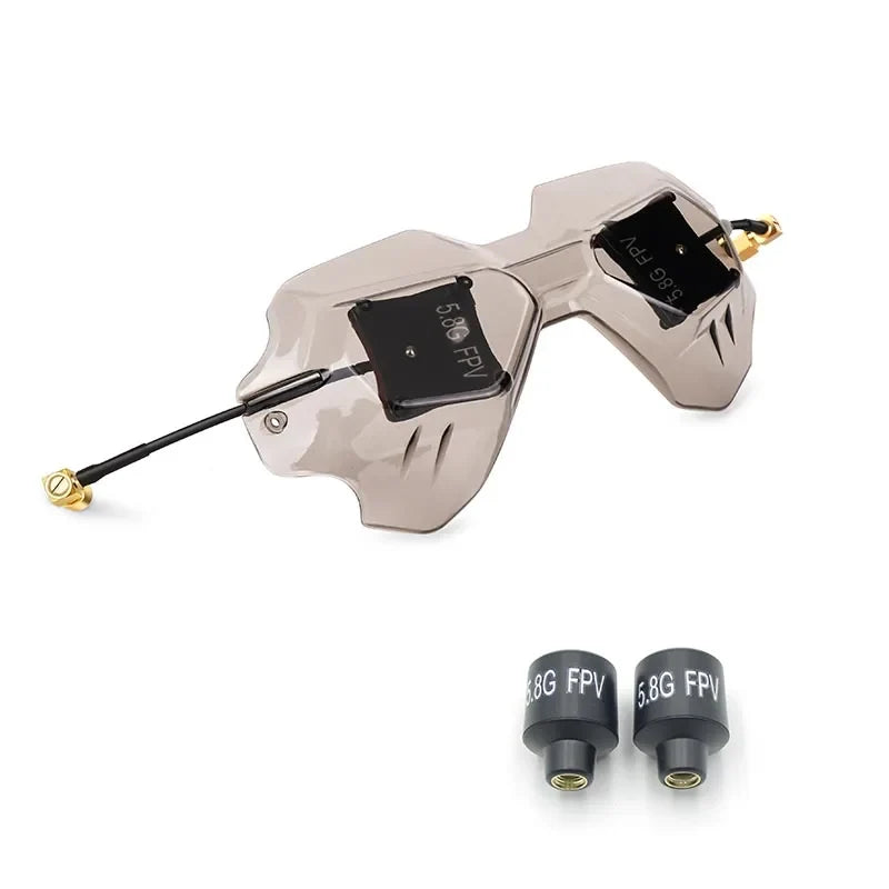 5.8 GHz Directional Antenna Protective Shell with Stubby High Gain Antenna Combo Set HD for DJI FPV Goggles V2