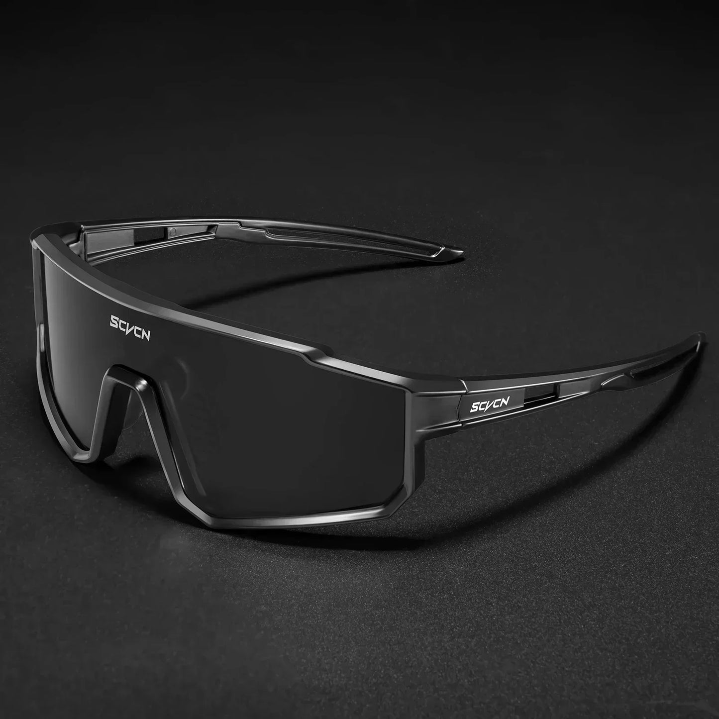 SCVCN New Cycling Glasses UV400 Sports Running Sunglasses Men Women Outdoor Drving Hiking Riding Goggles MTB Bicycle Eyewear