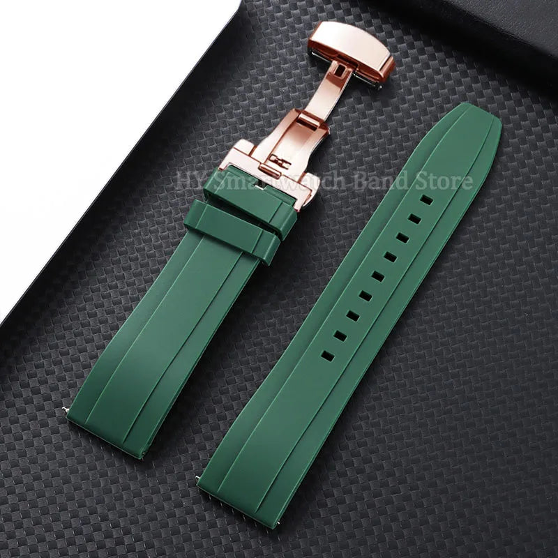 Suunto Race, Vertical & 9 Peak Silicone Band with Butterfly Clasp
