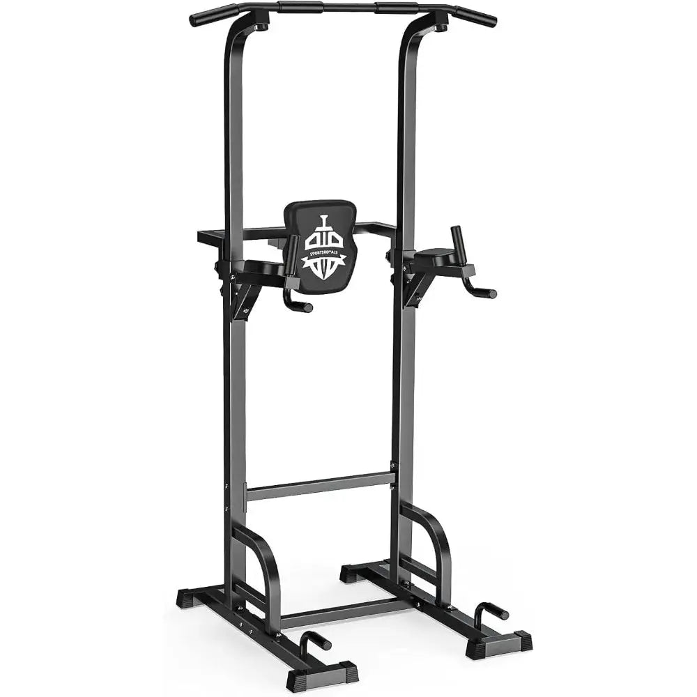Heavy-Duty Power Tower with Assisted Pull-Ups