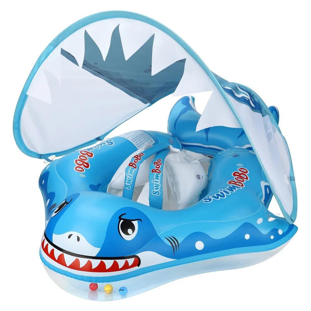 Safe and Fun Inflatable Baby Swim Ring for Summer
