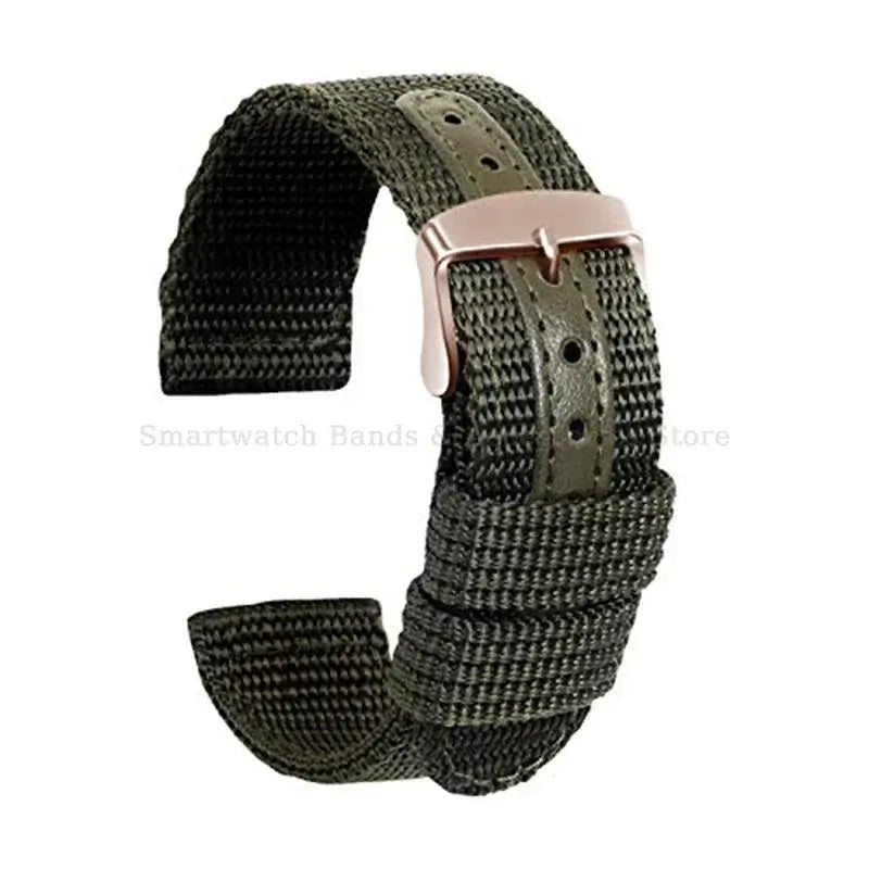 Garmin 18/20/22mm Quick Release Textured Nylon Band with Center Panel