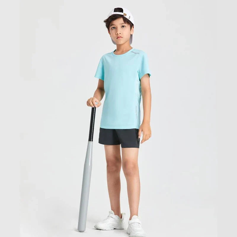 Lightweight  Breathable Kids' Running Tee