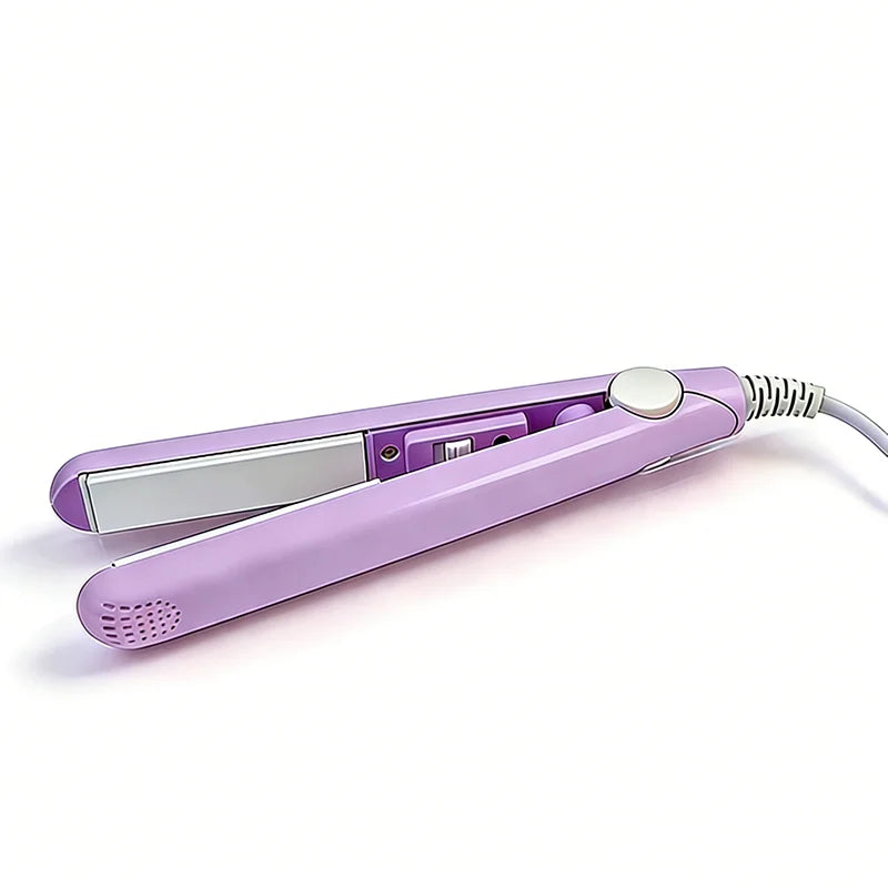 New Curling Iron Mini Hair Straightener Iron Ceramic Straightening Styling Tools Hair Curler Flat Iron Beard Straightener