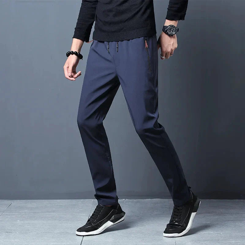 Pantalones Jogger Cargo Elásticos de Hombre Ajustados – Cintura Elástica