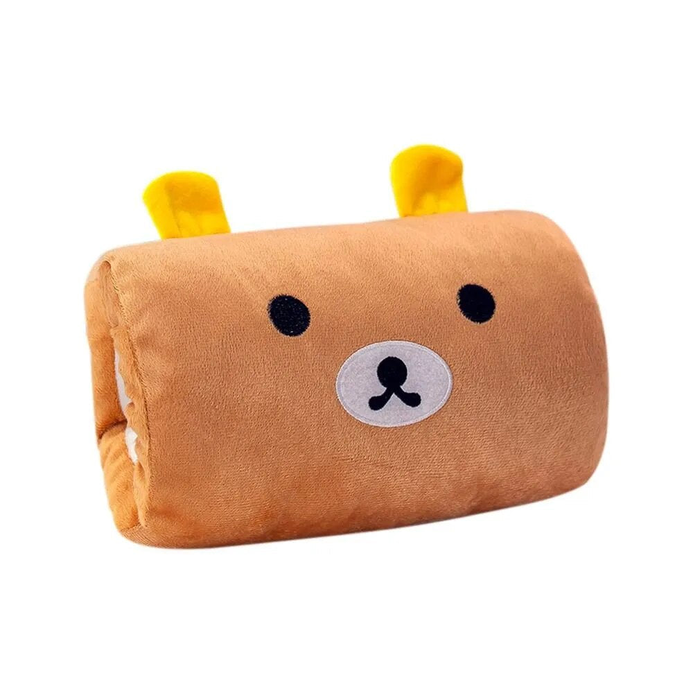 Peluche de almohada calentador de manos lindo