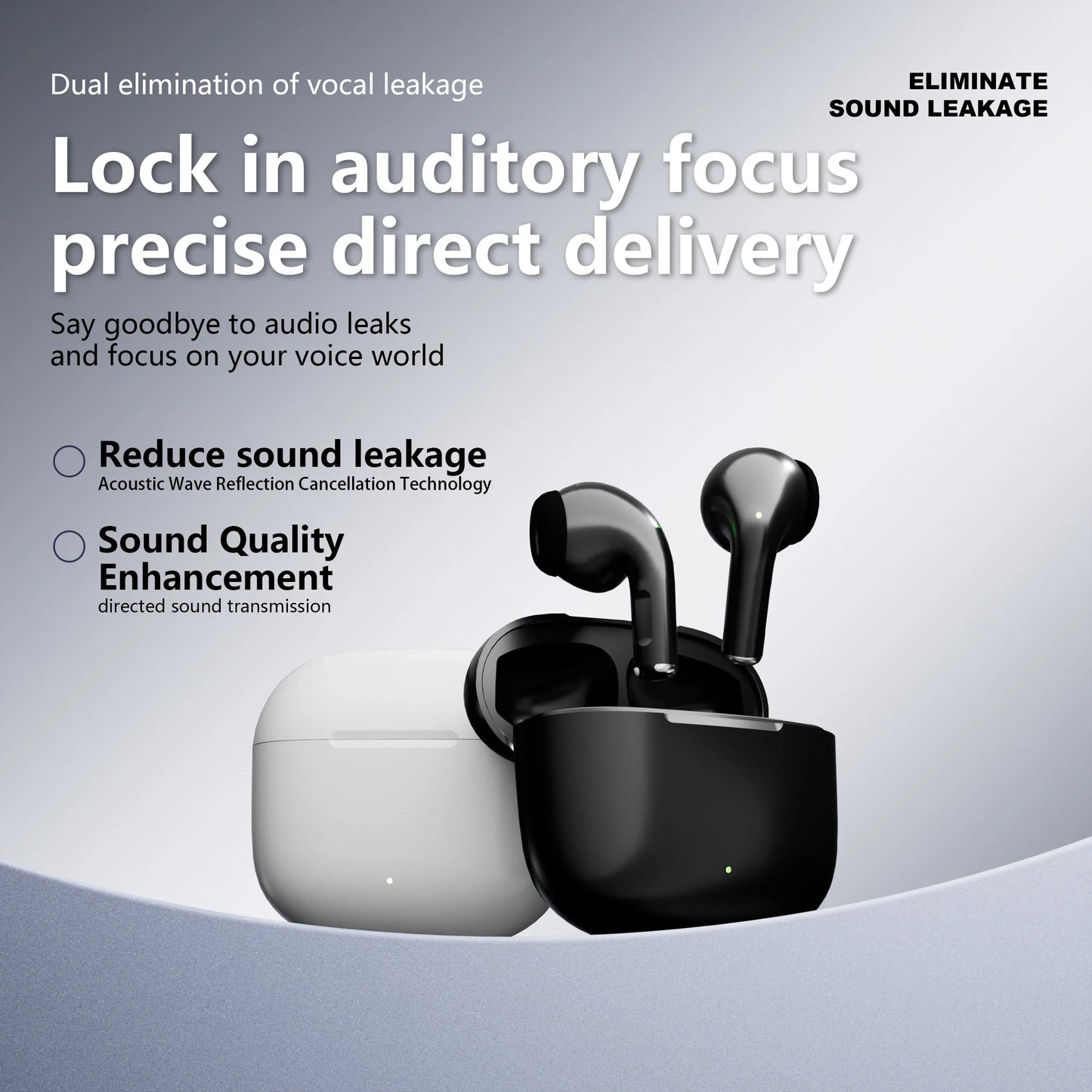 Original Bluetooth Wireless Earphone High-Quality Noise-Canceling TWS Gaming Earbuds Headphones With Multiple Devices