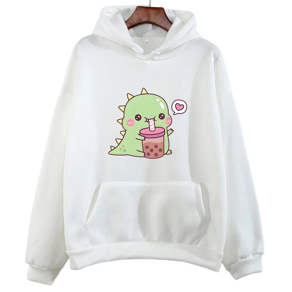 Sudadera con Capucha Rexy Adora el Té de Boba