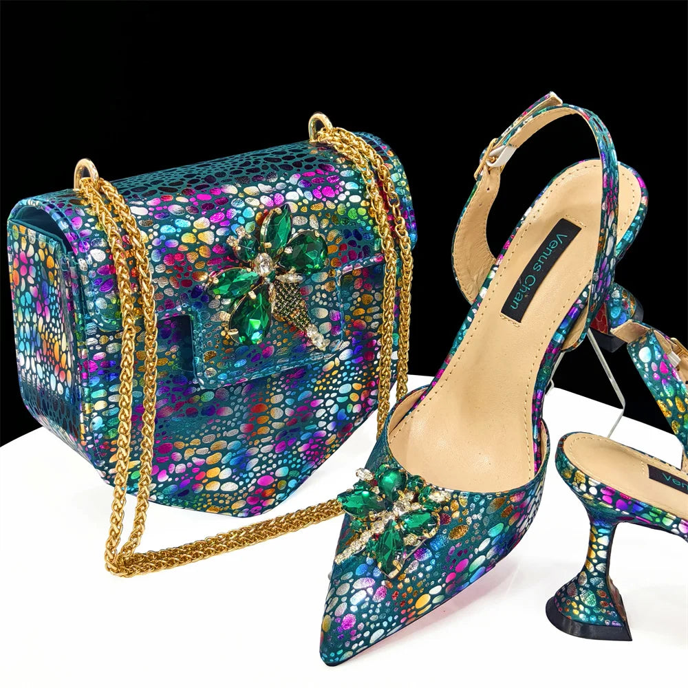 Novedad Zapatos y Set de Bolsos HDF1-12